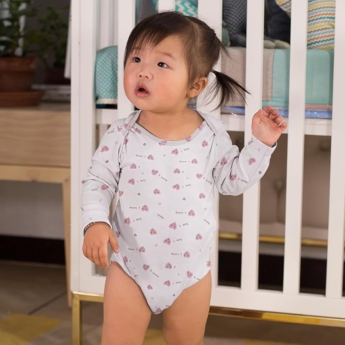 Baby Bright Newborn Girl Essentials Must Haves Baby Outfits Bodysuit 0-9 Months