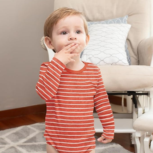 Tiny Explorer – Baby Bright Newborn Essentials Set for Baby Boys, Bodysuit Outfit