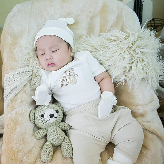 8 pcs Newborn Set Style for Unisex