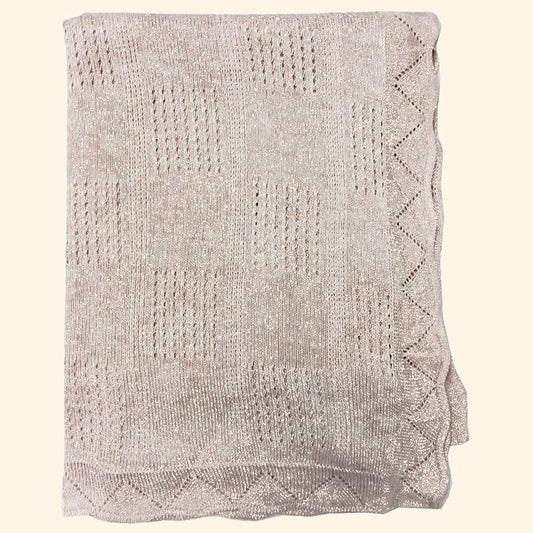 Sand Snuggle – Ultra Soft 100% Viscose Swaddle Blanket for New Baby, Tan