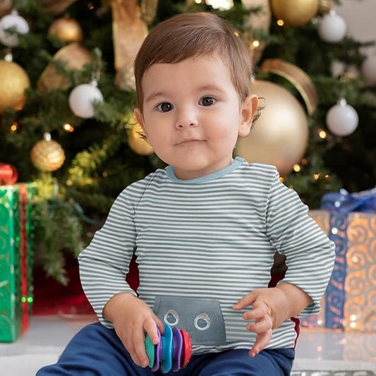 Baby Bright 3 Piece Set for Baby Boys | Made of Soft Cotton for 0-9 Months