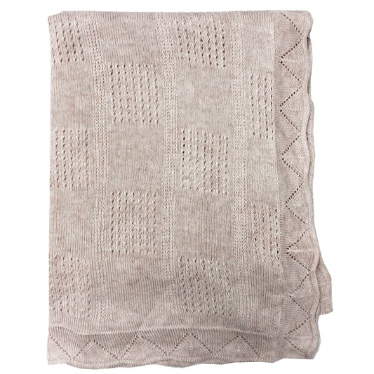 Swaddle Blanket, Ultra Soft 100% Viscose Shawls for New Baby - Tan