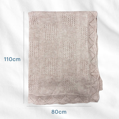 Swaddle Blanket, Ultra Soft 100% Viscose Shawls for New Baby - Tan