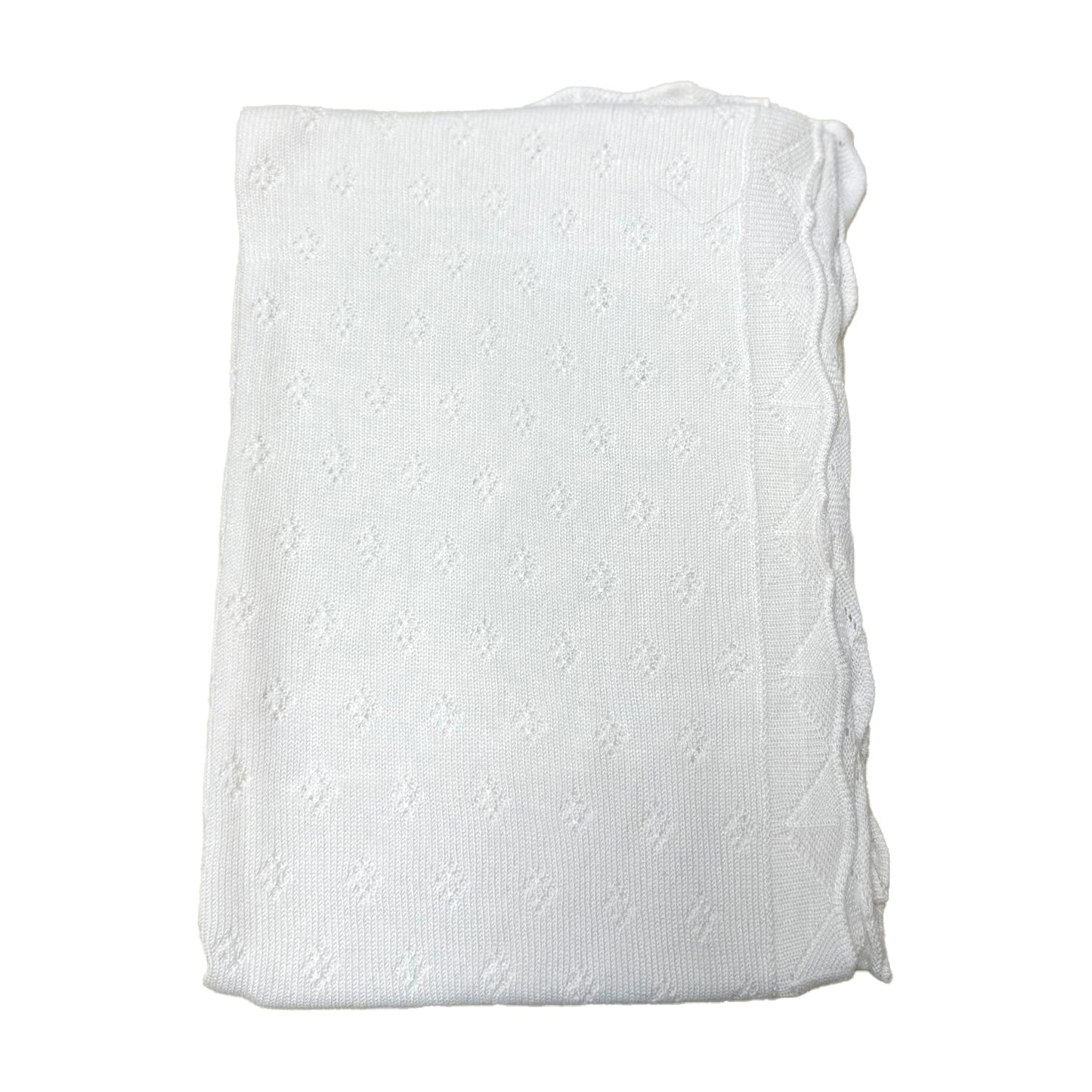 Swaddle Blanket, Ultra Soft 100% Viscose Shawls for New Baby - White