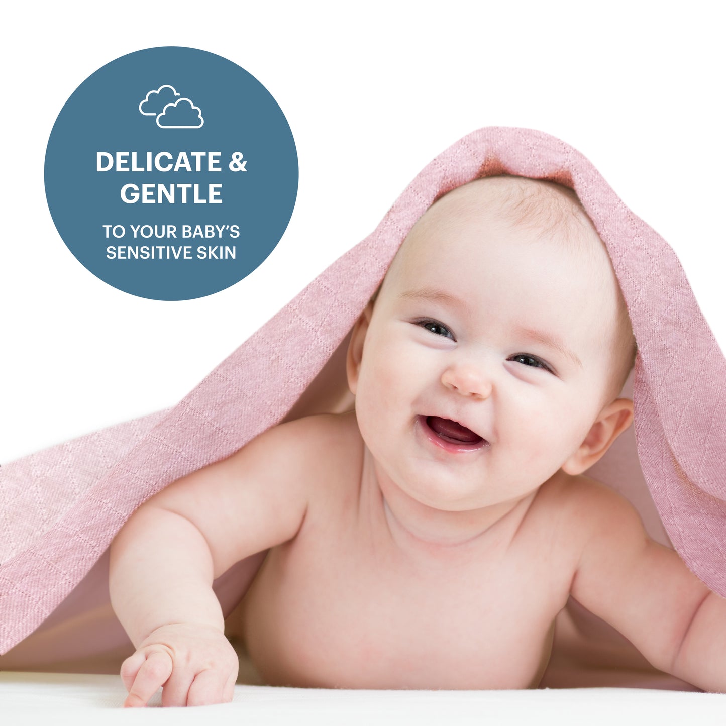 Swaddle Blanket, Ultra Soft 100% Viscose Shawls for New Baby - Pink