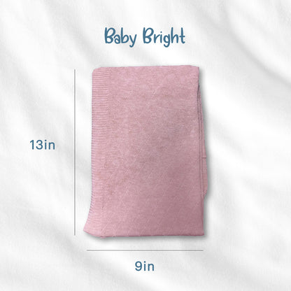 Swaddle Blanket, Ultra Soft 100% Viscose Shawls for New Baby - Pink