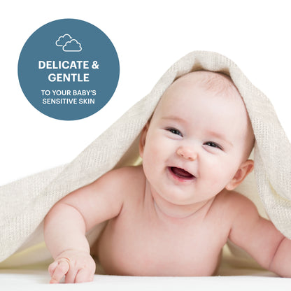 Swaddle Blanket, Ultra Soft 100% Viscose Shawls for New Baby - Off White