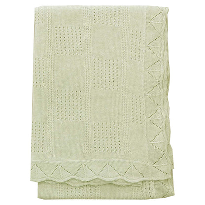 Swaddle Blanket, Ultra Soft 100% Viscose Shawls for New Baby - Green
