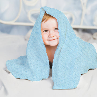 Swaddle Blanket, Ultra Soft 100% Viscose Shawls for New Baby - Blue