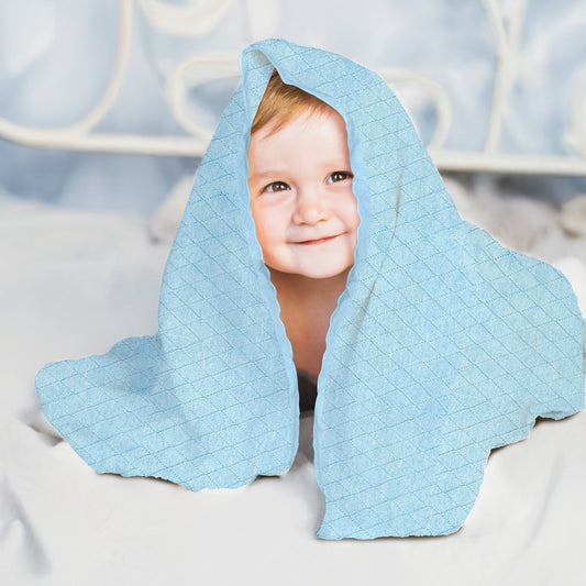 Swaddle Blanket, Ultra Soft 100% Viscose Shawls for New Baby - Blue