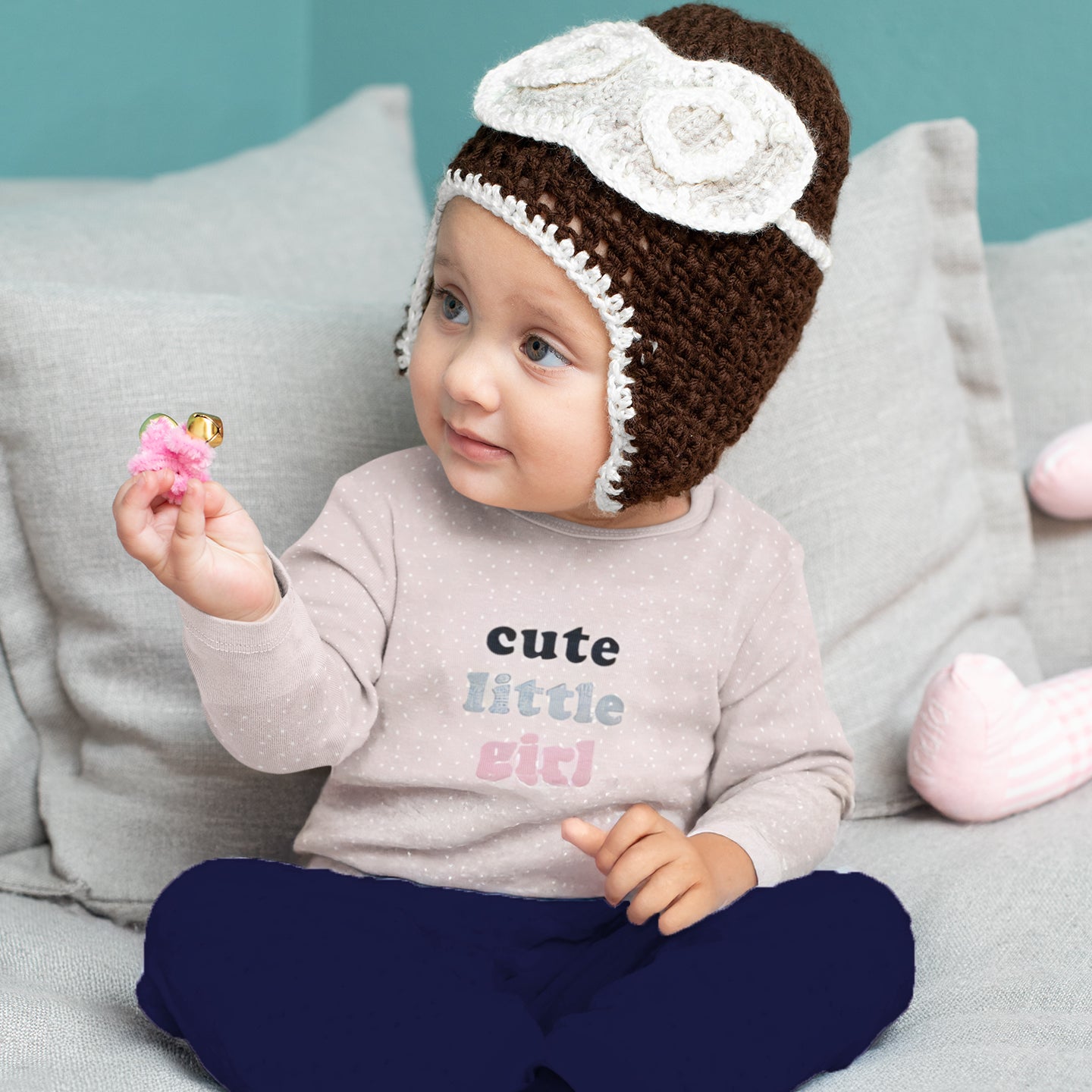 Newborn Girl Clothes - Baby Essentials, Newborn Essentials Toddler Girl Clothes with Shirts and Pajama 0-9 Months