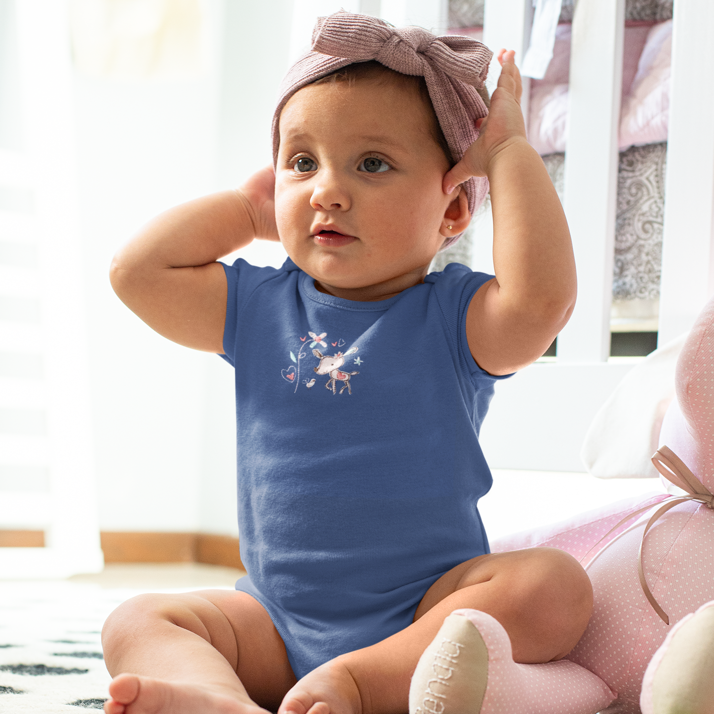 8 pcs Newborn Set Style for Girls