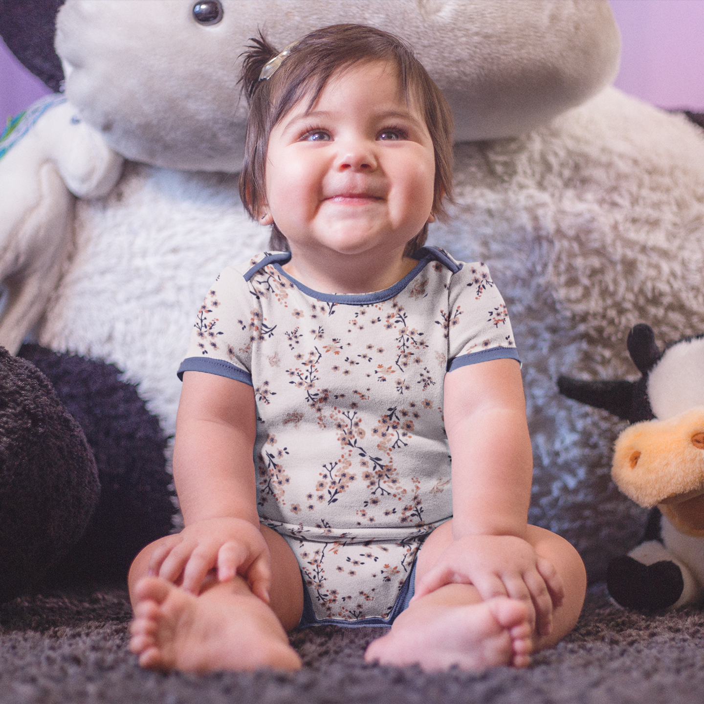 8 pcs Newborn Set Style for Girls