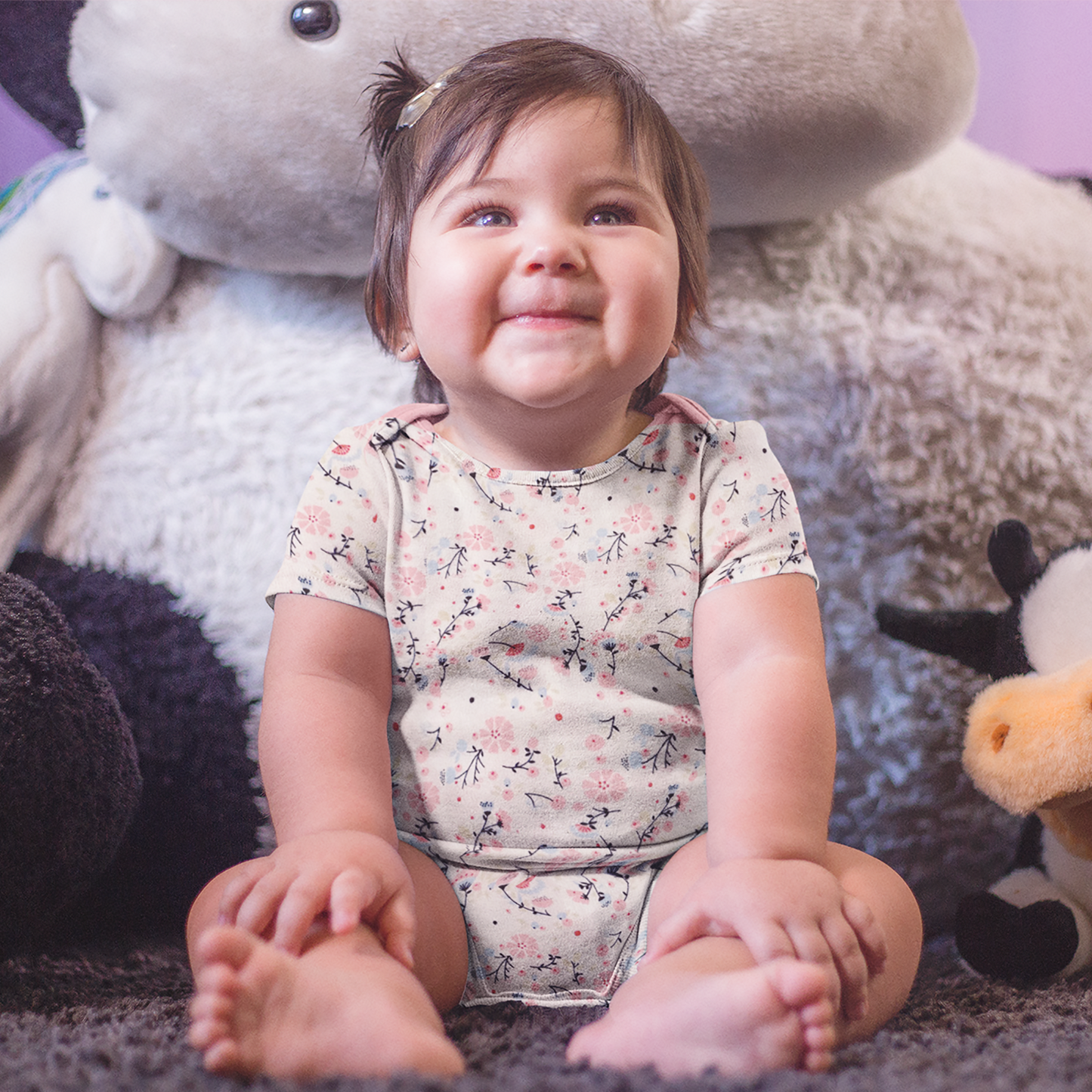 8 pcs Newborn Set Style for Girls