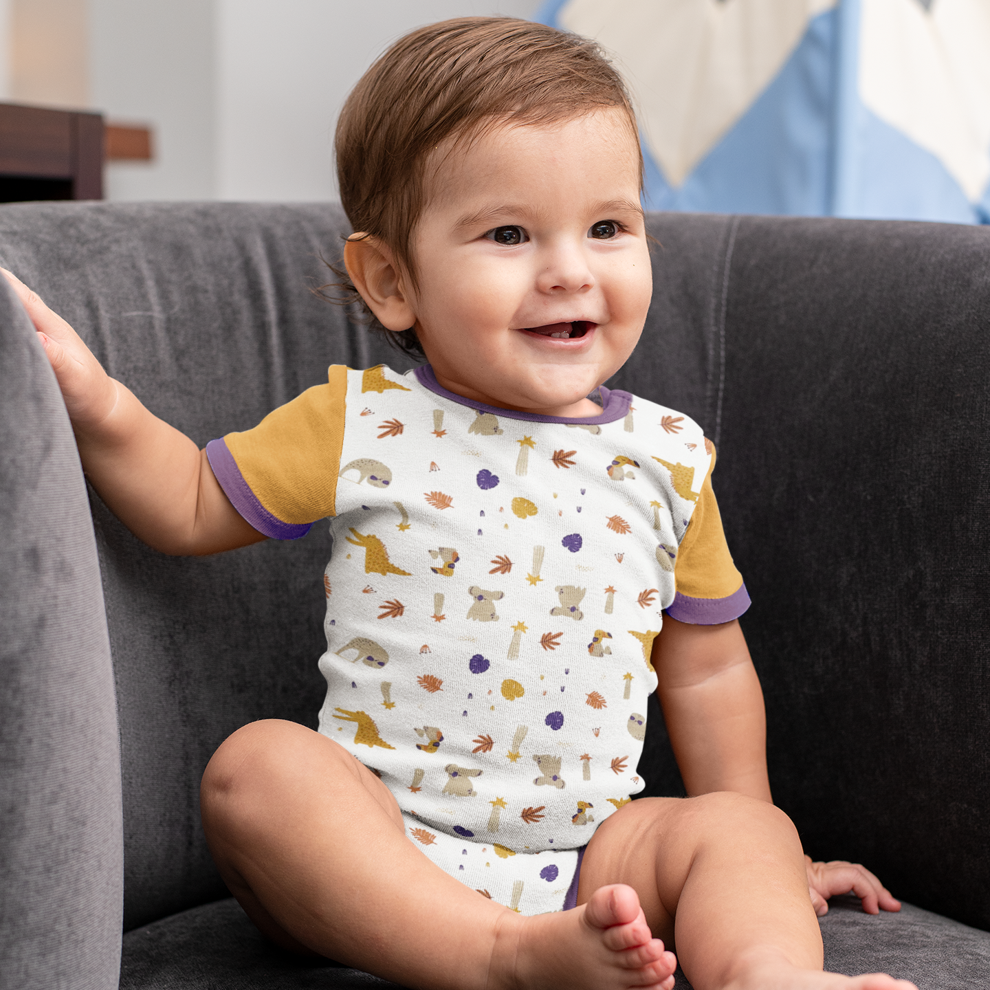 8 pcs Newborn Set Style for Boys