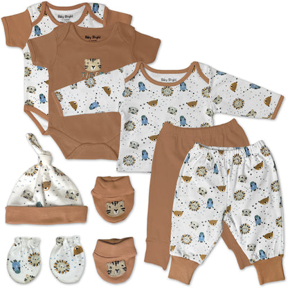 8 pcs Newborn Set Style for Boys