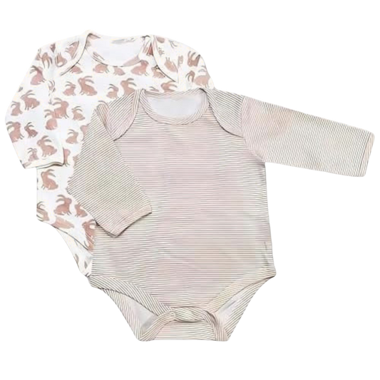 Baby Bright Newborn Baby Girl Essentials Outfit Soft Cotton Bodysuit 0-9 Months