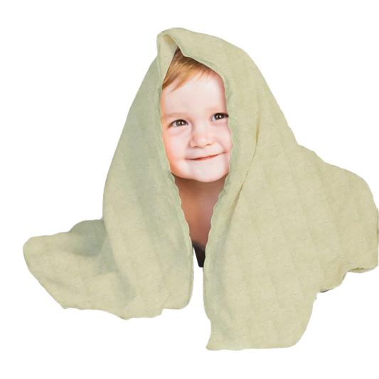 Meadow Cuddle – Ultra Soft 100% Viscose Swaddle Blanket for New Baby, Green
