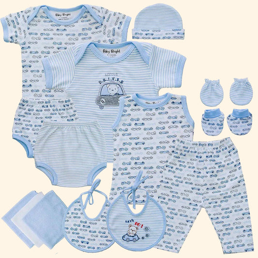 Newborn Boy, Girl, 14 Pcs Newborn Set Style#  MZ114BJ19