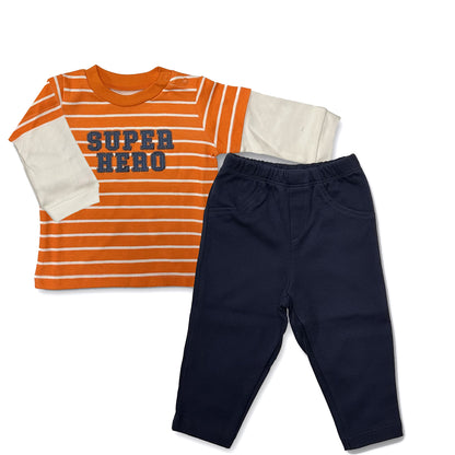 Baby Bright 2 Piece Set for Baby Boys | 3-6 Months