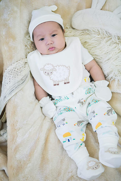 8 pcs Newborn Set Style for Girls