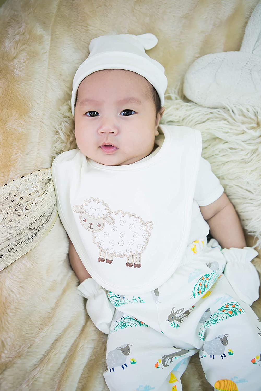 8 pcs Newborn Set Style for Girls