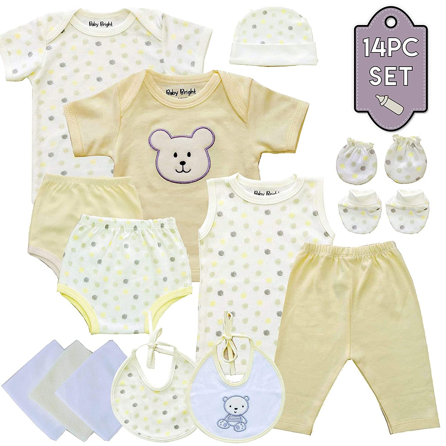 Newborn Boy, Girl 14 Pcs Newborn Set Style#  MZ113YJ19