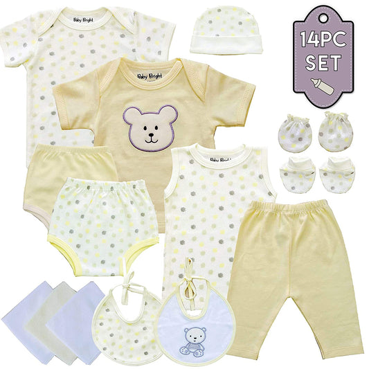 Newborn Boy, Girl 14 Pcs Newborn Set Style#  MZ113YJ19
