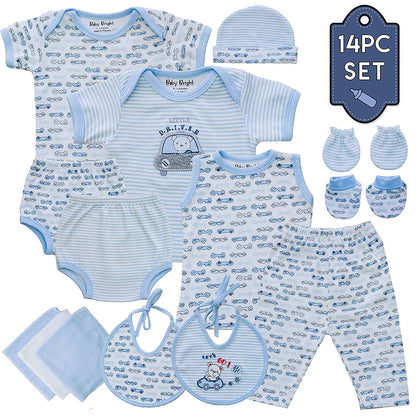 Newborn Boy, Girl, 14 Pcs Newborn Set Style#  MZ114BJ19